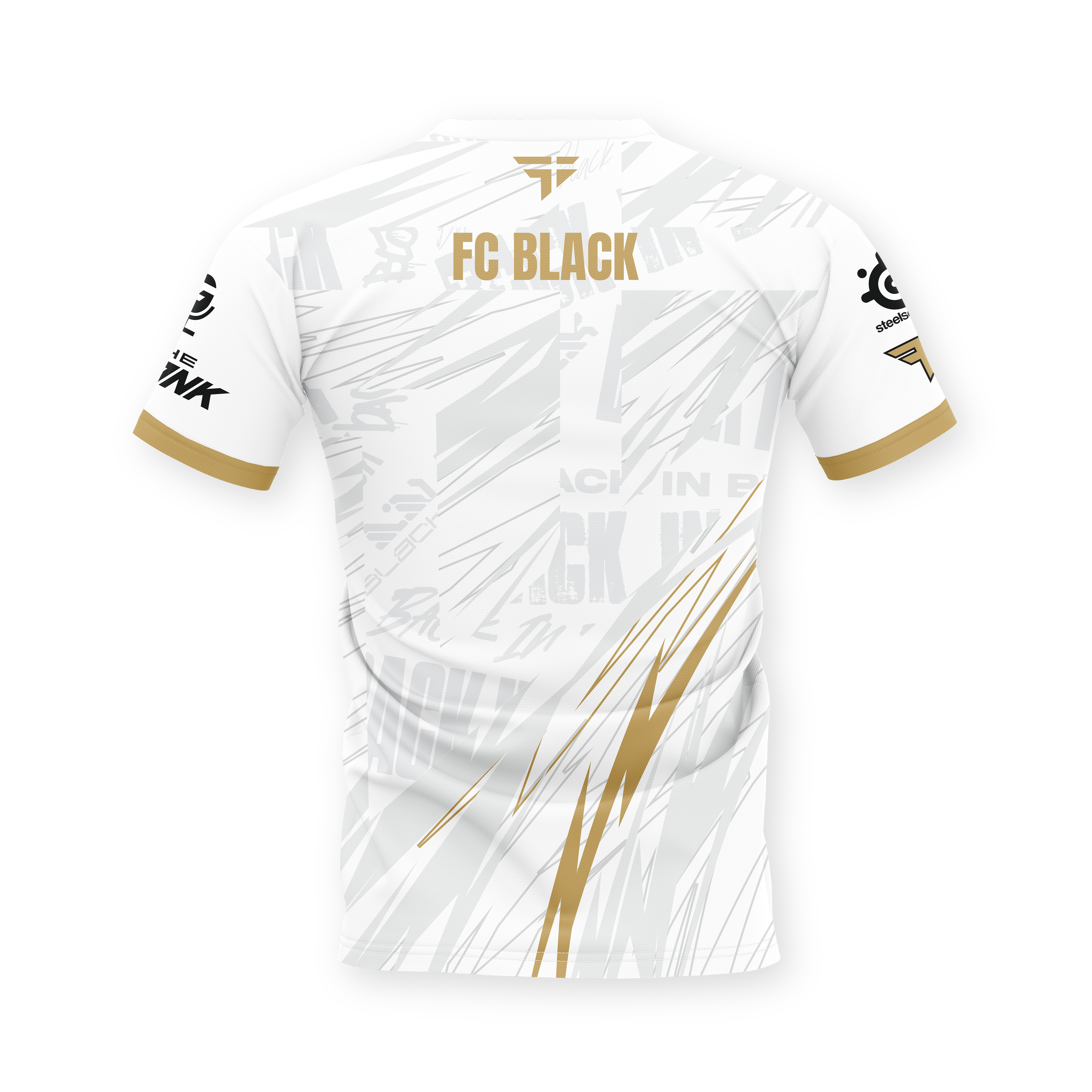 FC Black Official Jersey - Championship White